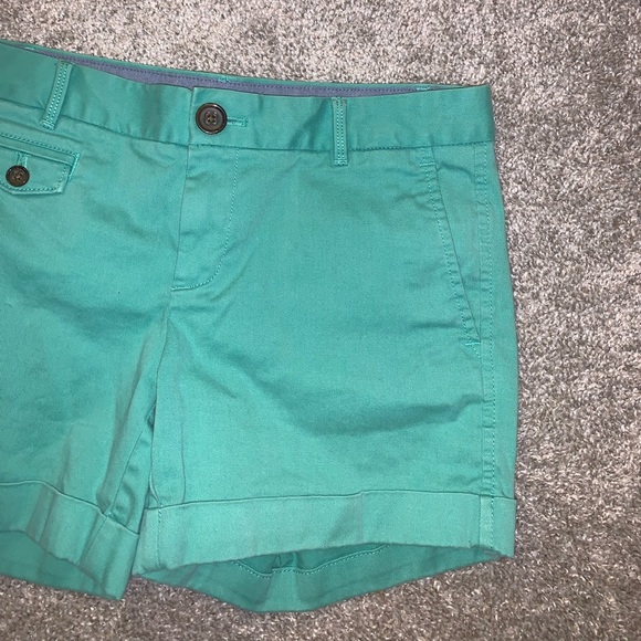 Banana Republic City Chino Green shorts size 0 - Picture 6 of 11